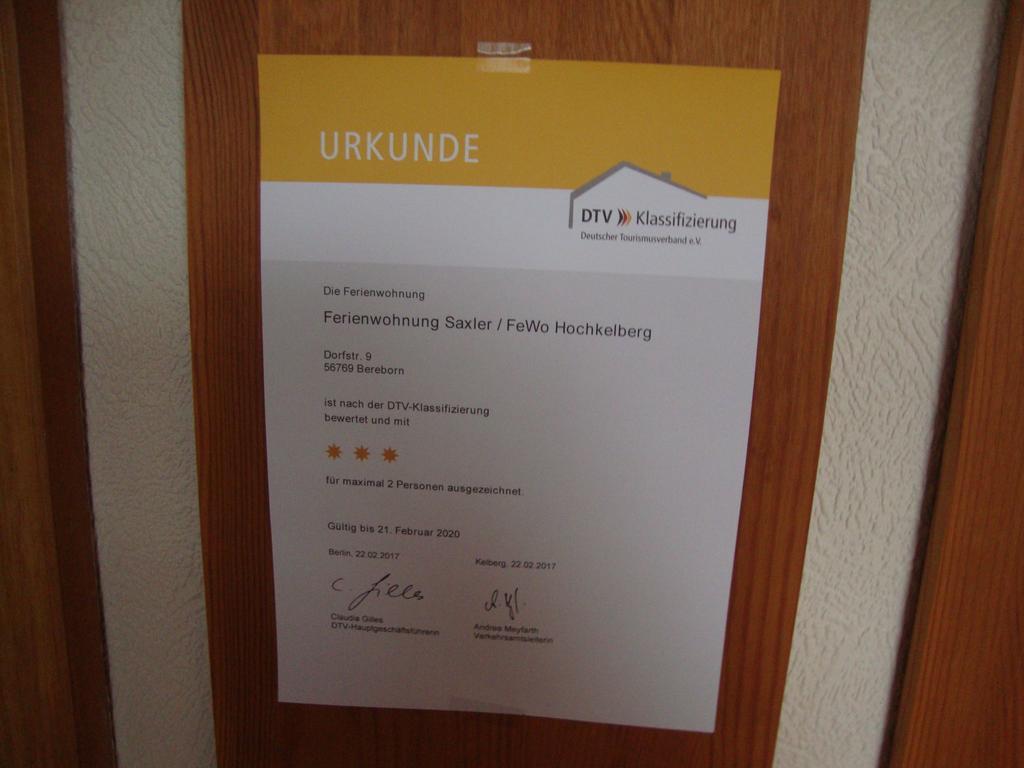 Eifelferienwohnungen "Familie Saxler" Bereborn Luaran gambar
